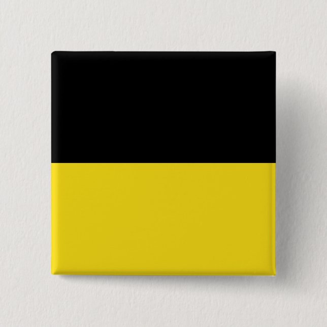 Flag of Baden Württemberg (German State) Button (Front)