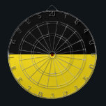 Flag of Baden Württemberg (German State) Dart Board<br><div class="desc">This design features the flag of Baden Württemberg, which is a state in southwest Germany, east of the Rhine, which forms the border with France. Baden-Württemberg is a parliamentary republic and partly sovereign, federated state which was formed in 1952 by a merger of the states of Württemberg-Baden, South Baden and...</div>