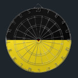 Flag of Baden Württemberg (German State) Dart Board<br><div class="desc">This design features the flag of Baden Württemberg, which is a state in southwest Germany, east of the Rhine, which forms the border with France. Baden-Württemberg is a parliamentary republic and partly sovereign, federated state which was formed in 1952 by a merger of the states of Württemberg-Baden, South Baden and...</div>