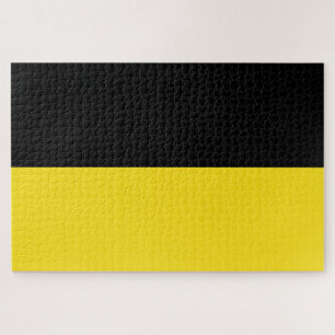 Flag of Baden Württemberg (German State) Jigsaw Puzzle