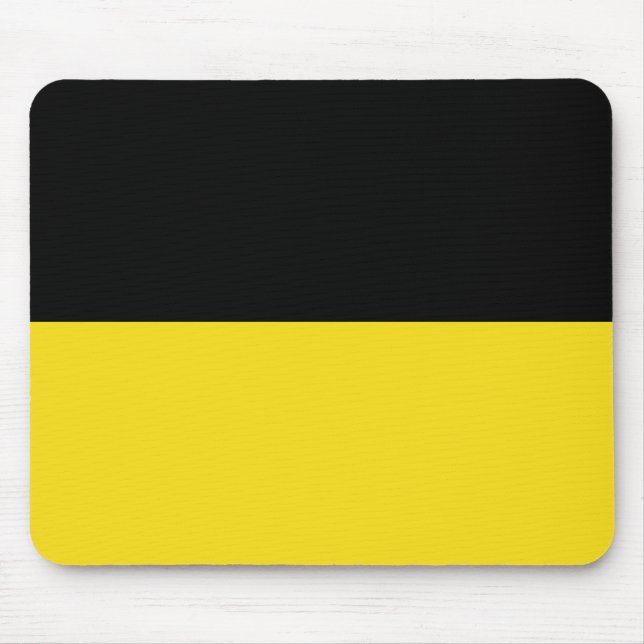 Flag of Baden Württemberg (German State) Mouse Pad (Front)