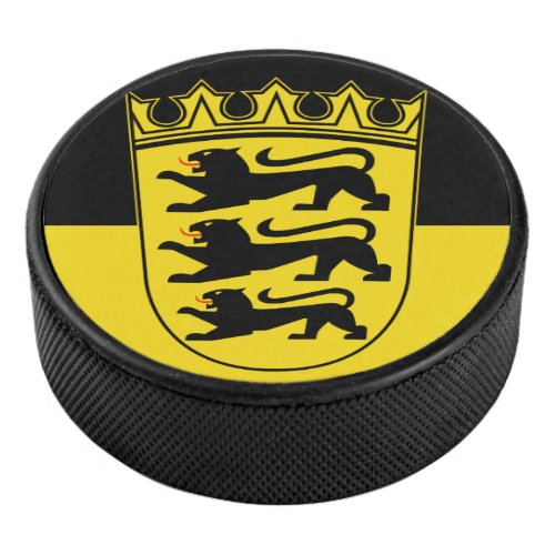 Flag of Baden_Wrttemberg Hockey Puck