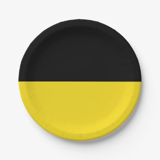Flag of Baden-Württemberg Paper Plate