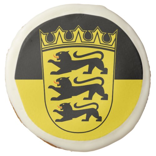 Flag of Baden_Wrttemberg Sugar Cookie