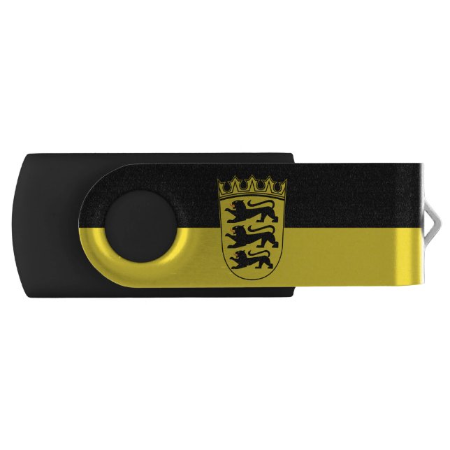 Flag of Baden-Württemberg USB Flash Drive (Front)