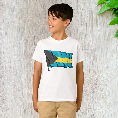 Flag Of Bahamas T_Shirt