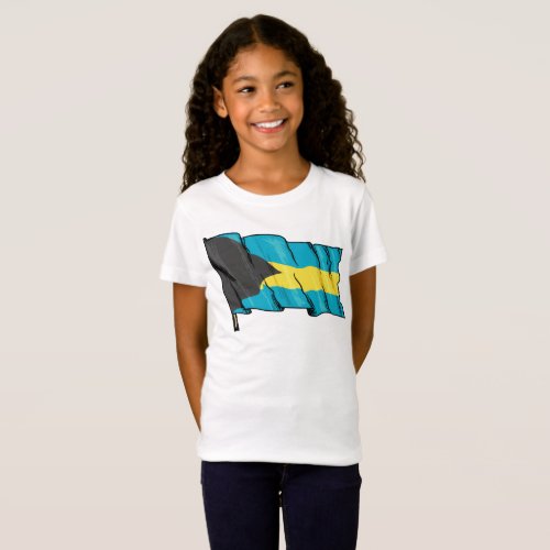 Flag Of Bahamas T_Shirt