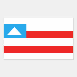Flag of Bahia Brazil Rectangular Sticker