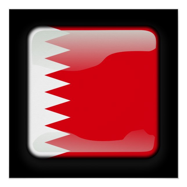 Flag of Bahrain Poster (Front)