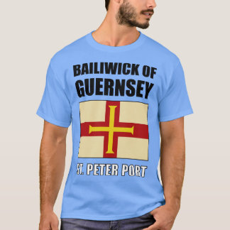 Flag of Bailiwick of Guernsey T-Shirt