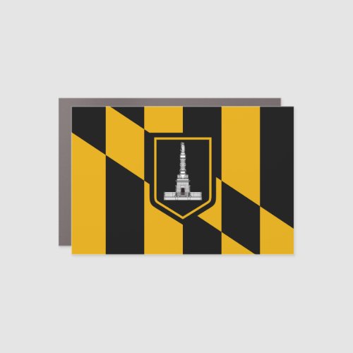 Flag of Baltimore Car Magnet
