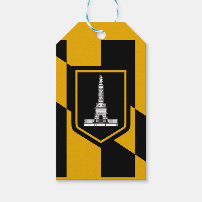 Flag of Baltimore Gift Tags (Front)