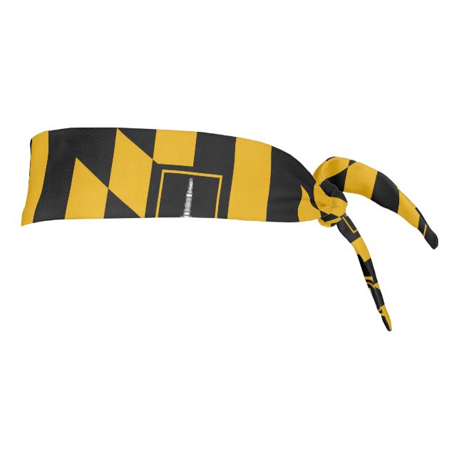 Flag of Baltimore, Maryland Athletic Headband (Rotate 90)