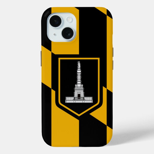 Flag of Baltimore, Maryland  Case-Mate iPhone Case (Back)