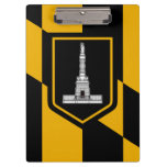 Flag of Baltimore, Maryland Clipboard