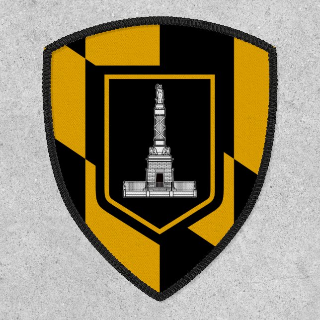 Flag of Baltimore, Maryland Patch (Front)