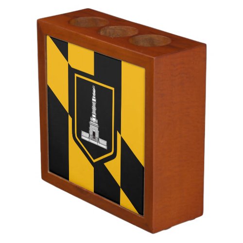 Flag of Baltimore Maryland Pencil Holder