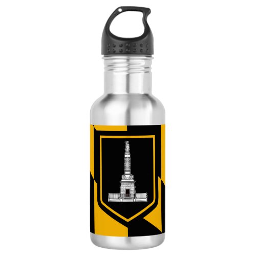 Flag of Baltimore Maryland Stainless Steel Water  Stainless Steel Water Bottle