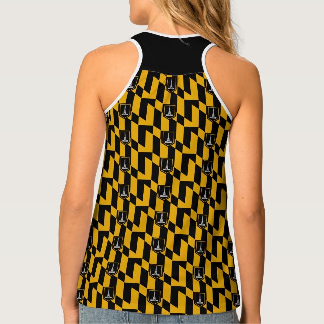 Flag of Baltimore, Maryland  Tank Top (Back)