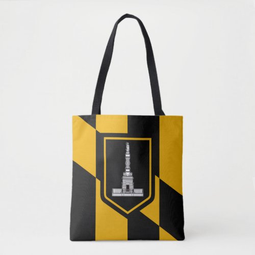 Flag of Baltimore Maryland Tote Bag