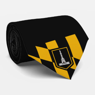 Flag of Baltimore (Maryland, USA) Neck Tie