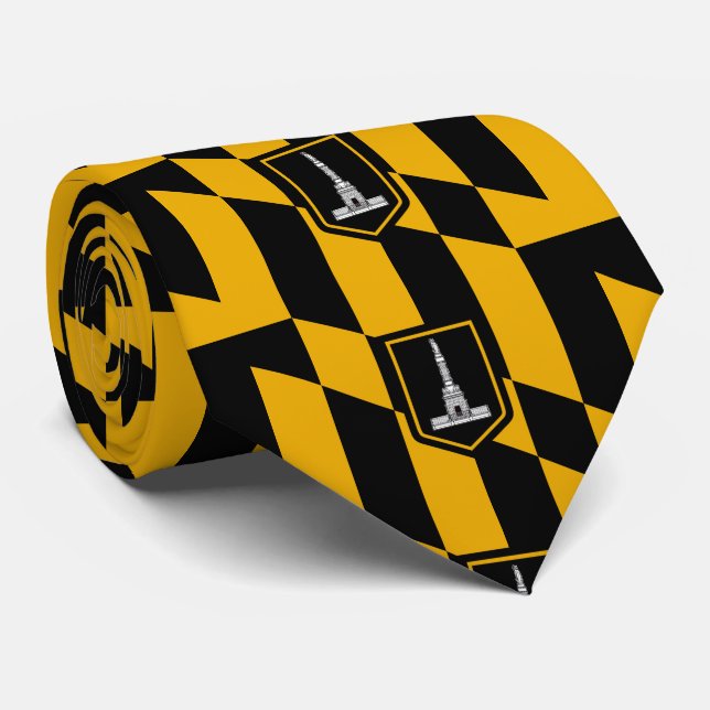 Flag of Baltimore Neck Tie (Rolled)