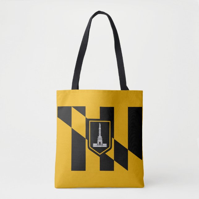 Flag of Baltimore Tote Bag (Front)