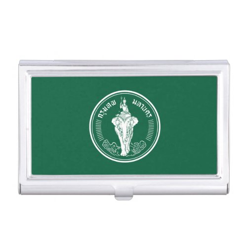 Flag of Bangkok Thailand Case For Business Cards