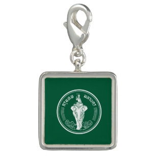 Flag of Bangkok, Thailand Charm