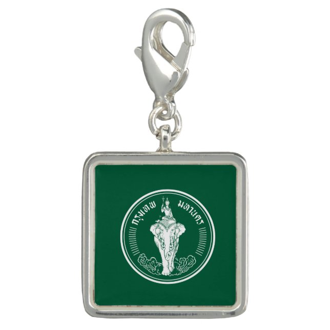 Flag of Bangkok, Thailand Charm (Front)