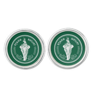 Flag of Bangkok, Thailand Cufflinks