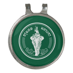 Flag of Bangkok, Thailand Golf Hat Clip