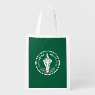 Flag of Bangkok, Thailand Grocery Bag