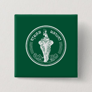 Flag of Bangkok, Thailand Pinback Button