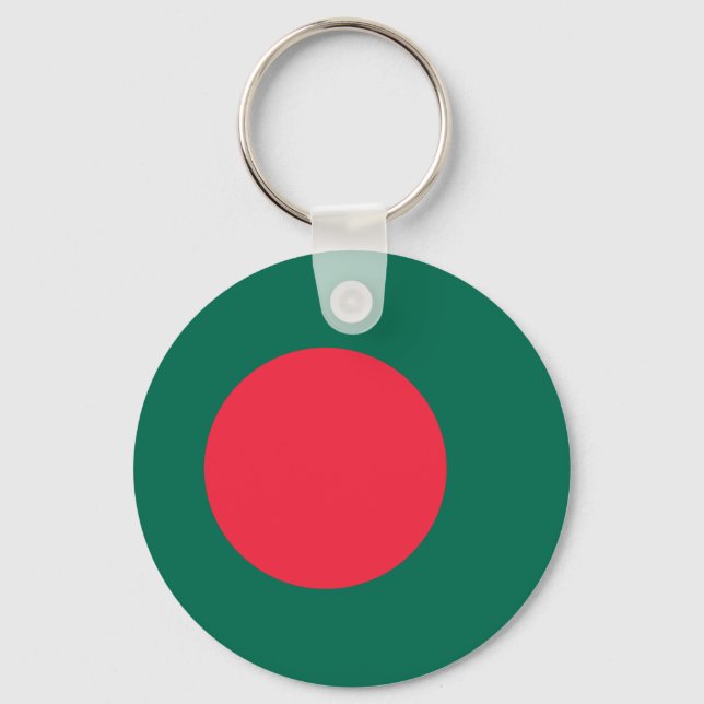 Flag of Bangladesh Keychain (Front)