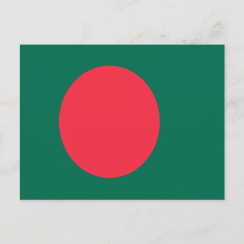 Flag of Bangladesh Postcard