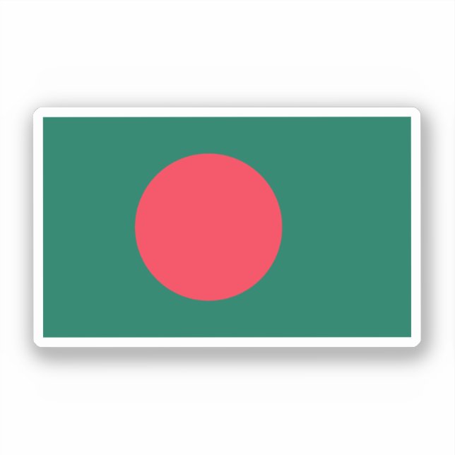Flag of Bangladesh Sticker (Front)