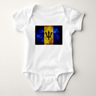 Flag of Barbados Baby Bodysuit