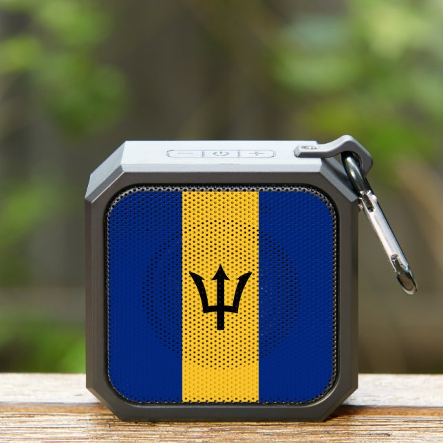 Flag of Barbados Bluetooth Speaker (Insitu(Outdoor))