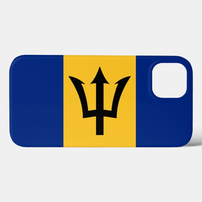 Flag of Barbados Case-Mate iPhone Case (Back (Horizontal))