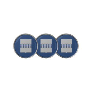 Flag of Basilicata (Italy) Golf Ball Marker