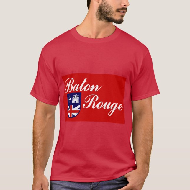 Flag of Baton Rouge T-Shirt (Front)