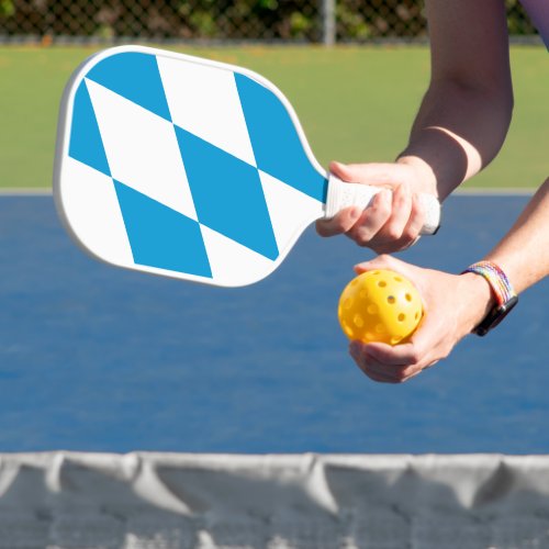 Flag of Bavaria GERMANY Pickleball Paddle