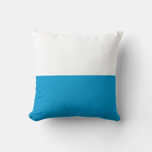 Flag of Bavaria Throw Pillow