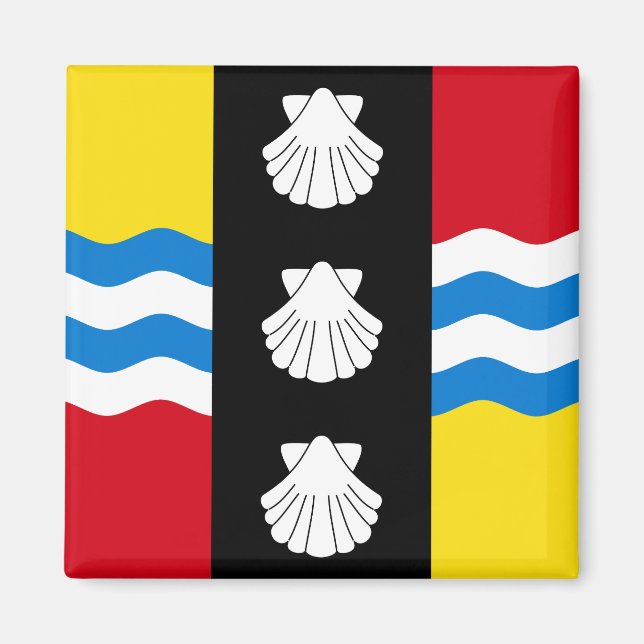 Flag of Bedfordshire Magnet (Front)