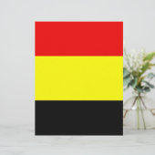 Flag of Belgium (Standing Front)