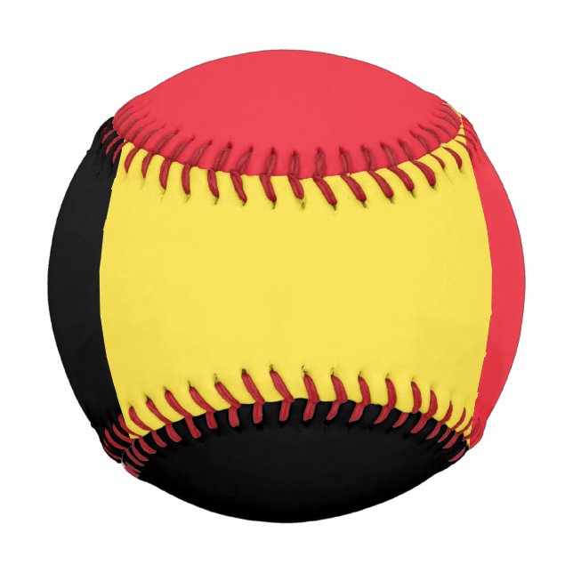 Flag of Belgium Baseball (Back)
