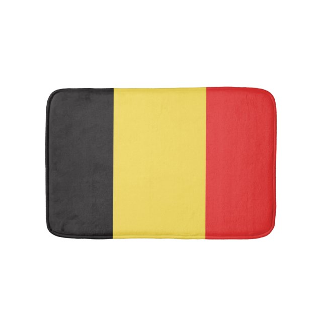 Flag of Belgium Bath Mat (Front)