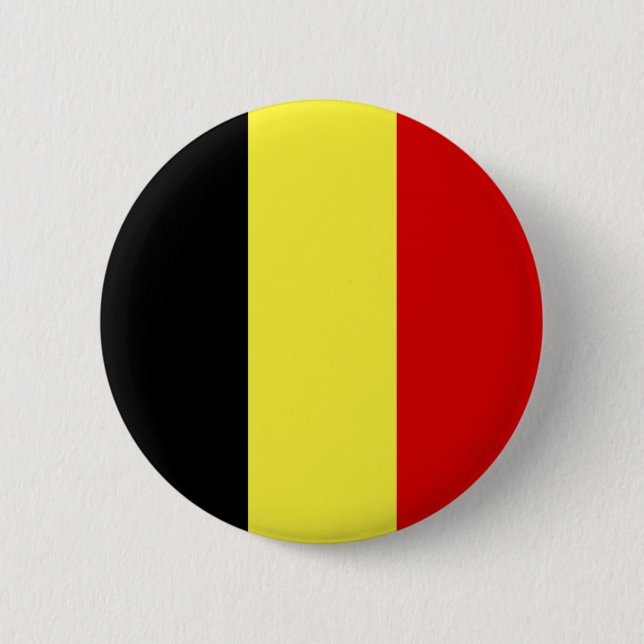 Flag of Belgium Button (Front)