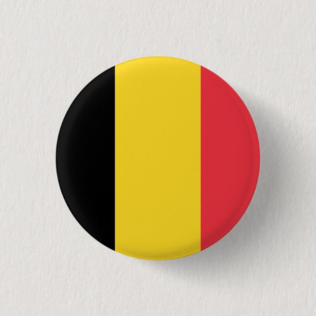 Flag of Belgium Button (Front)